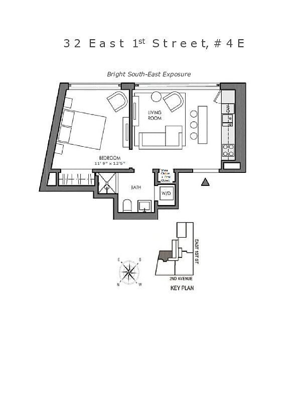 32 East 1st Street, Unit 4E — photo 3